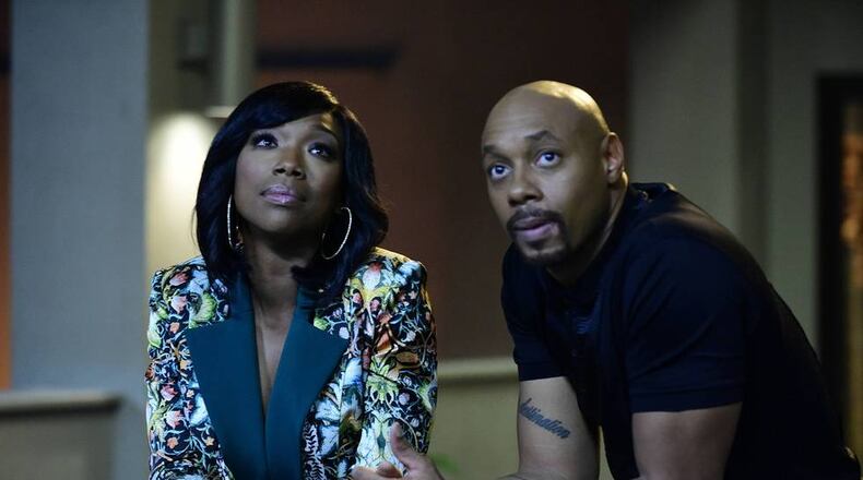 Brandy Norwood and Dorian Missick star in the new BET comedy "Zoe Ever After" debuting on the network January 5, 2016. CREDIT: BET