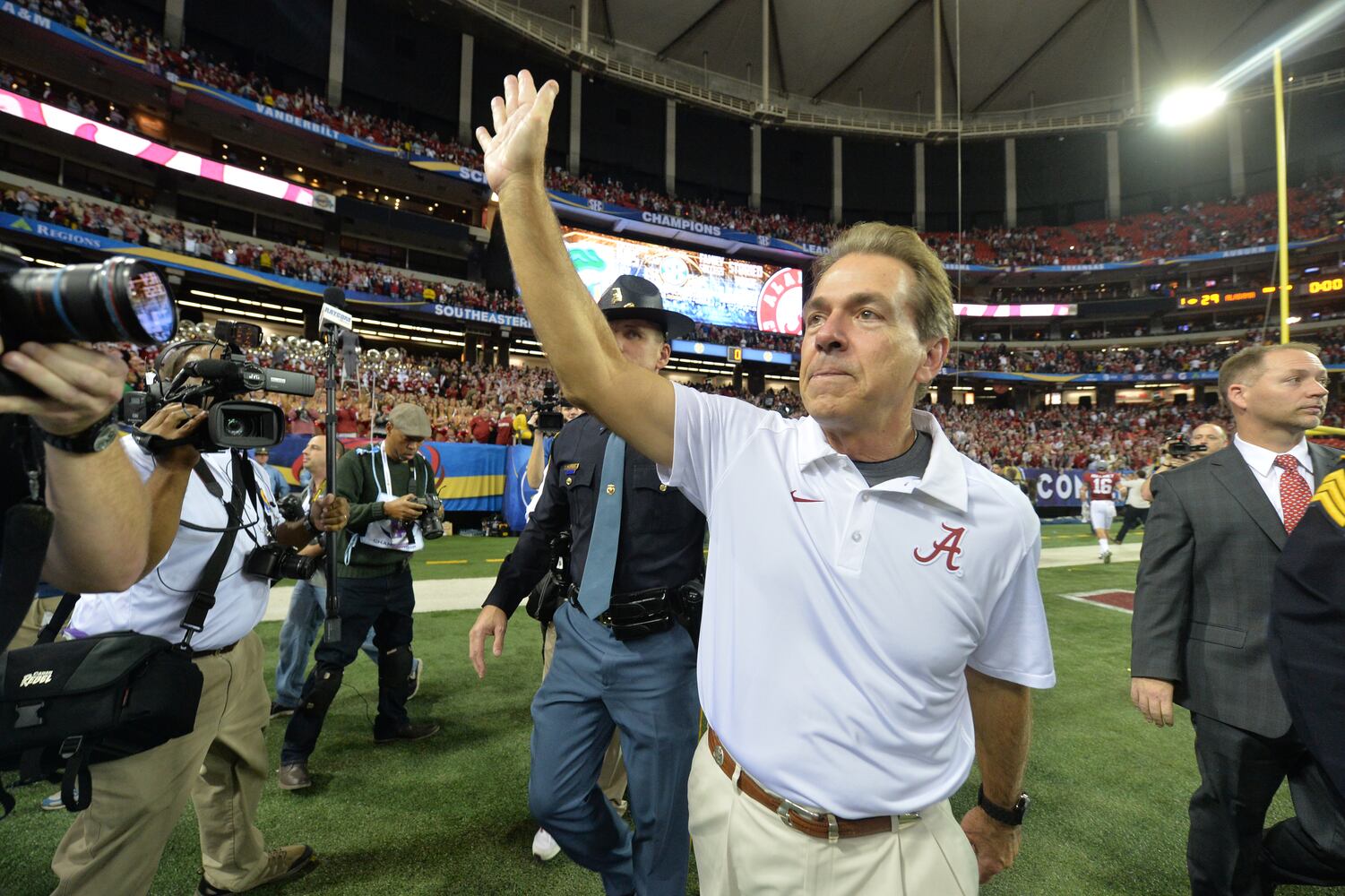 Alabama wins 2015 SEC Championship game at Ga. Dome
