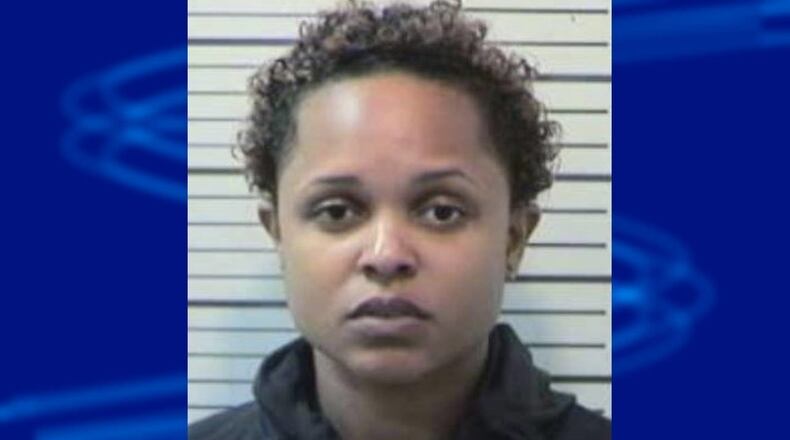 Yolanda Valencia Jones surrendered to authorities in Moblile on Thursday.