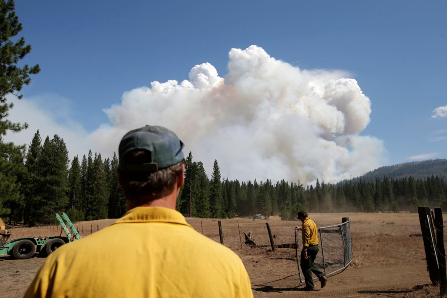 IMAGES: Dramatic 24 hours on Rim Fire line