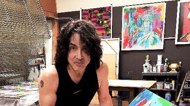 Paul Stanley, longtime lead singer of KISS, is also an artist. He'll visit Wentworth Gallery at Phipps Plaza on Saturday, June 16 from 5-8 p.m.
