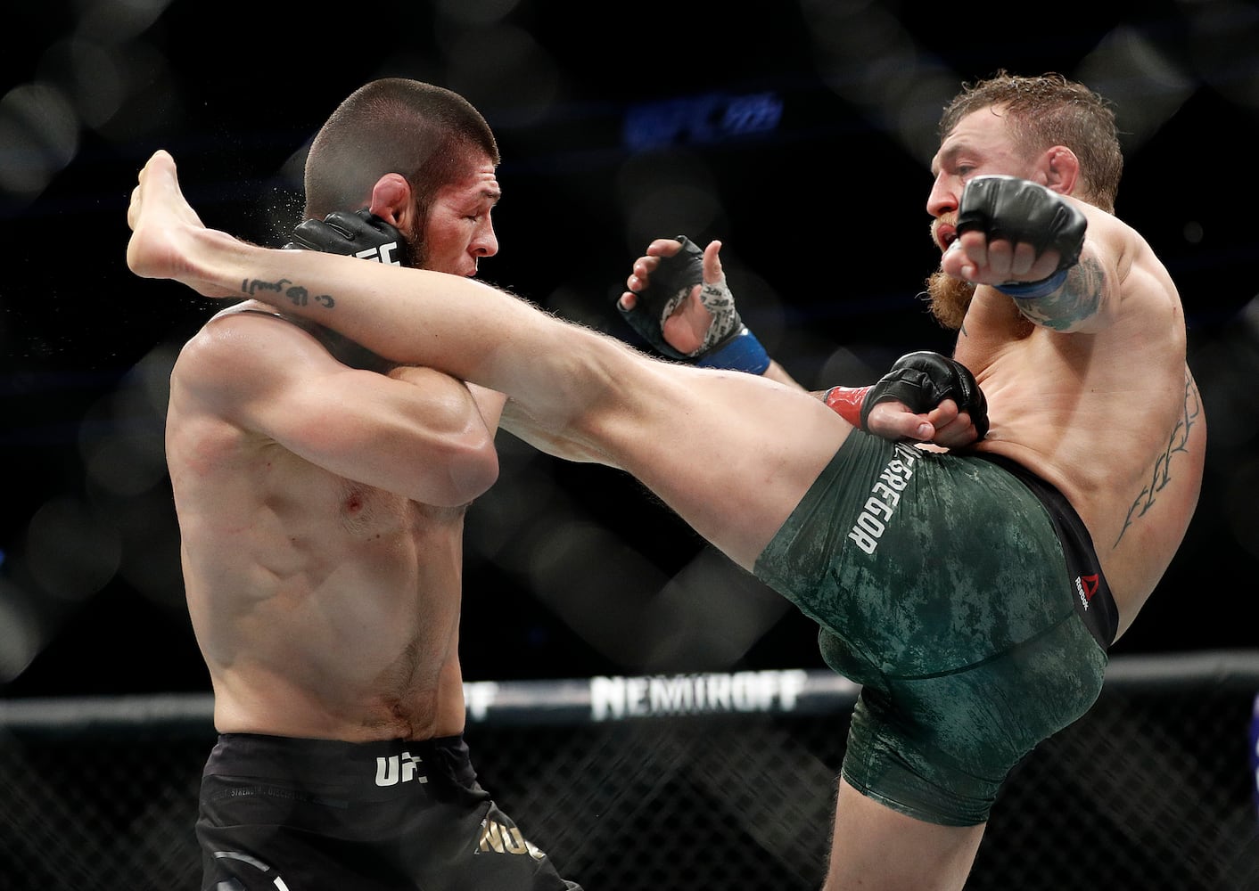 Photos: Brawl at UFC 229 after Nurmagomedov chokes out McGregor