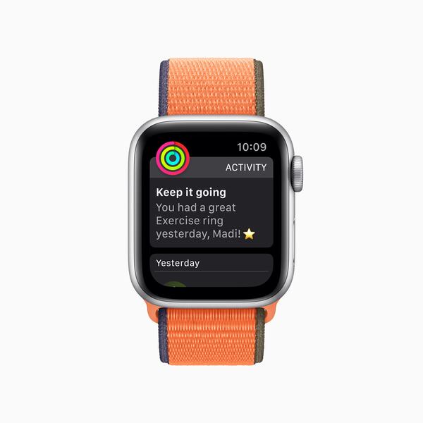 An Apple watch does more than tell time with features for messaging, music and fitness. 
Courtesy of Apple Inc.