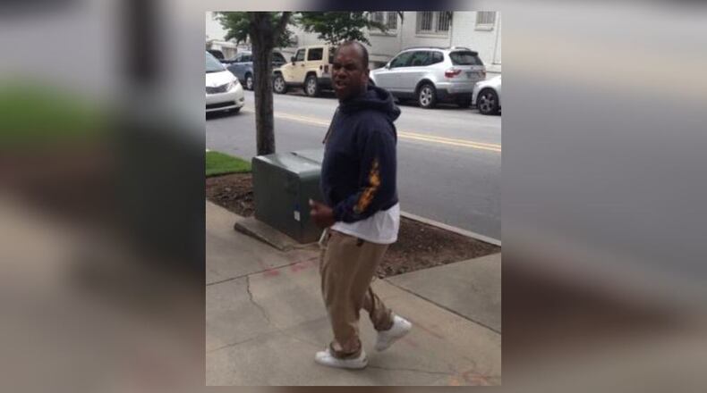 Atlanta police want to talk to this man about two incidents of animal cruelty reported May 24. (Credit: Atlanta Police Department)