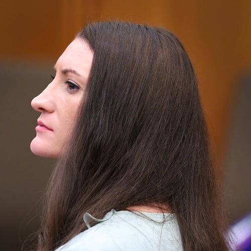 Lindsay Clancy looks on during her murder trial in Plymouth Superior Court in Plymouth, Mass., Monday, Aug. 17, 2026. (Greg Derr/The Patriot Ledger via AP, Pool)