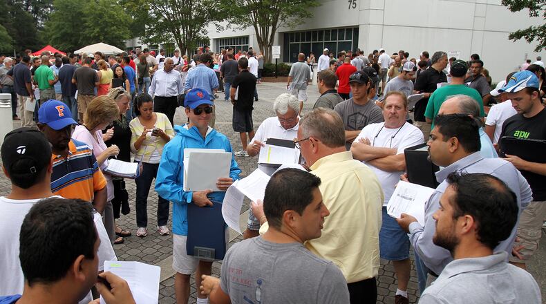 Foreclosure auction in Gwinnett.