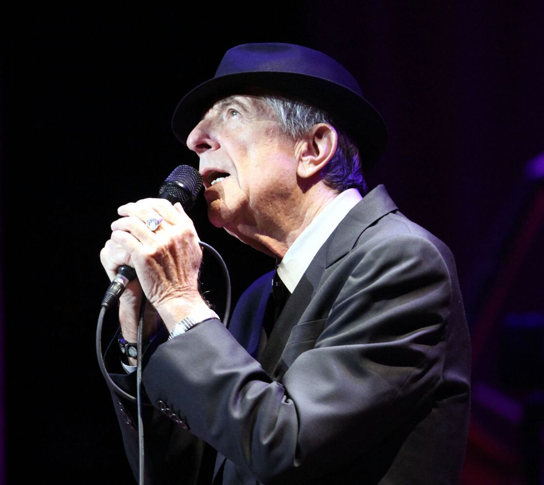 Leonard Cohen performs at the the Fox Theatre