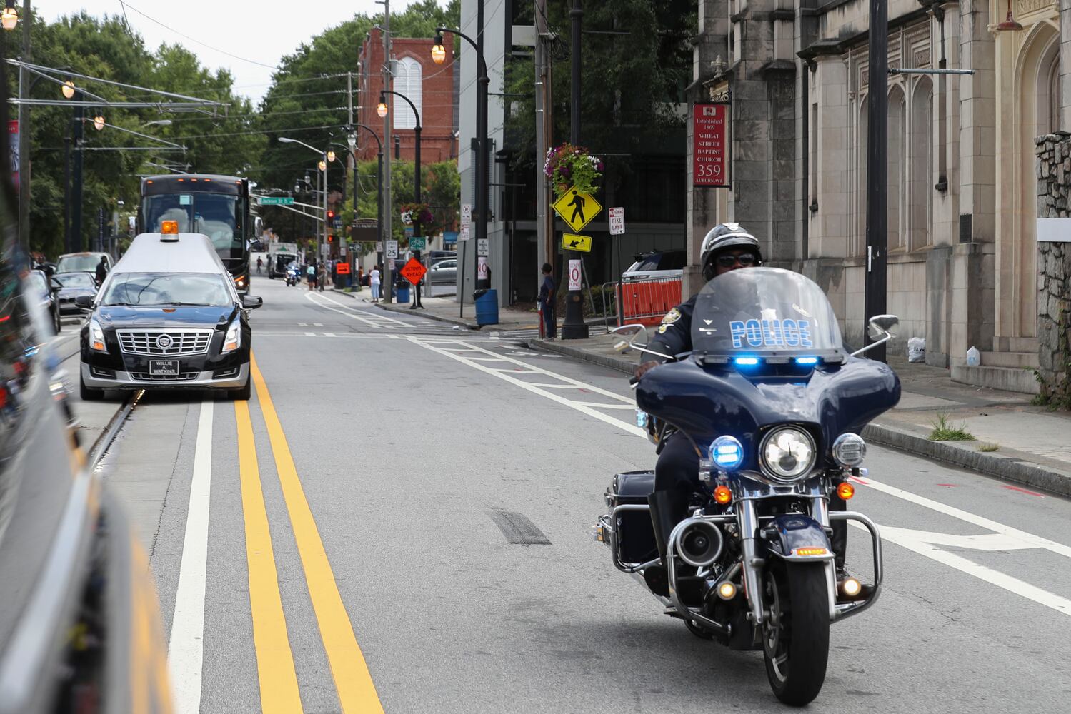 John Lewis Motorcade