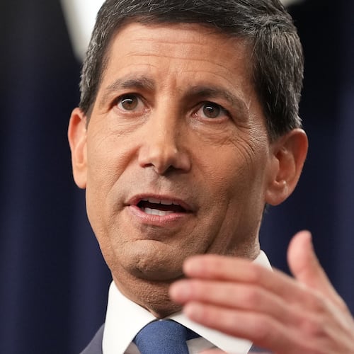 Federal Reserve Board Chairman Kevin Warsh speaks at a news conference at the Federal Reserve in Washington, Wednesday, July 29, 2026. (AP Photo/Mark Schiefelbein)