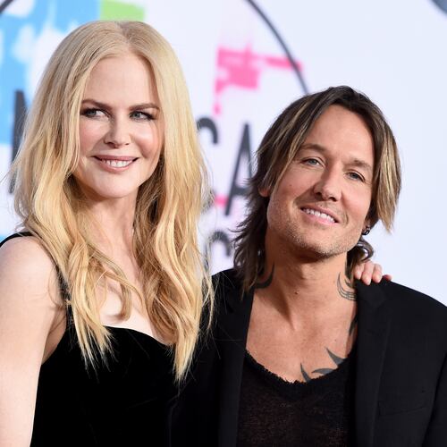 FILE - Nicole Kidman, left, and Keith Urban arrive at the American Music Awards on Nov. 19, 2017, in Los Angeles. (Photo by Jordan Strauss/Invision/AP, File)