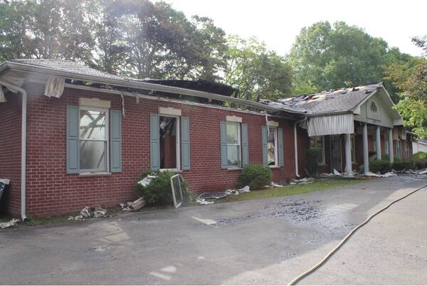 All nine residents and two caregivers made it out safely.