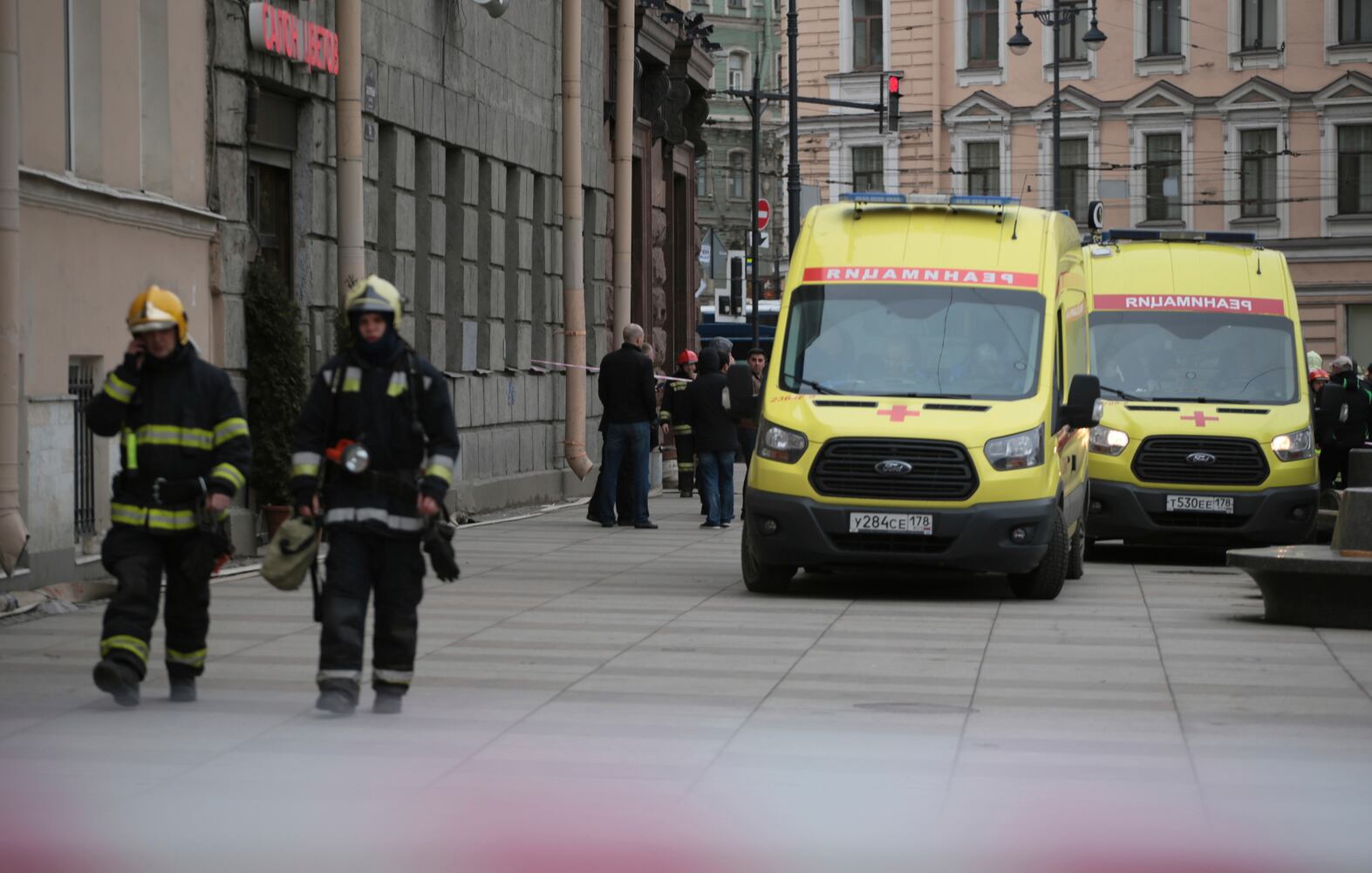 Russian subway explosion