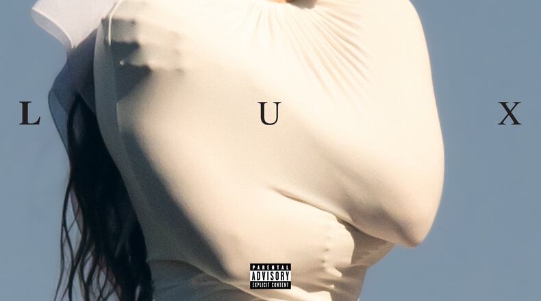 This image released by Columbia Records shows "LUX" by Rosalía. (Columbia Records via AP)