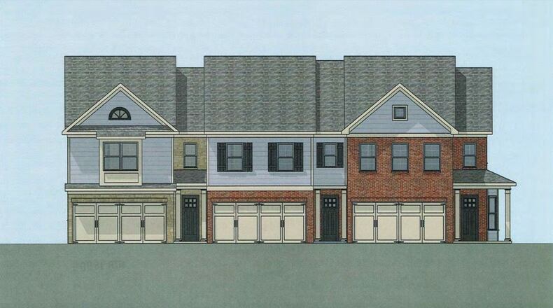 The planning department has recommended denial for a proposed 107-townhome development on Paden Drive near Lawrenceville.