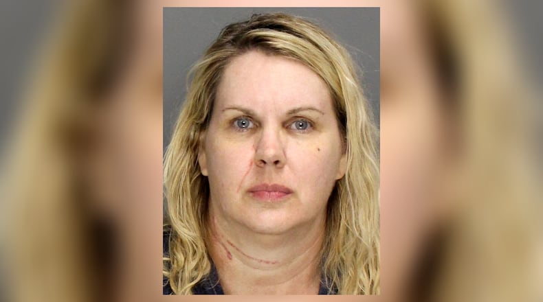 Gretchen Lynn Fortney, 52, is accused of killing her mother in the family's home, according to police.