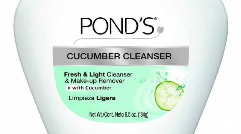 Pond’s offers a lighter version of its cold cream with this cucumber-laced cleanser.