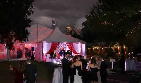 The Garden of Eden Ball benefiting the Atlanta Botanical Garden will be held in a tent with a filtration system and guests must be vaccinated.