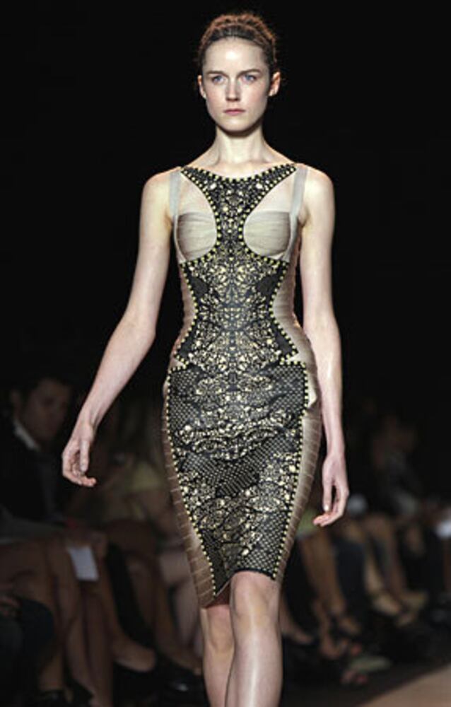 The Herve Leger Spring 2011 collection