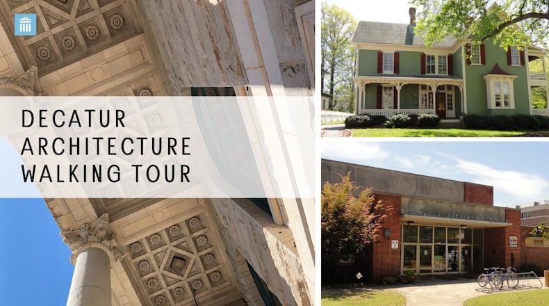 Decatur Architecture Walking Tours are scheduled for May 10, June 7 and July 12. (Courtesy of DeKalb History Center)