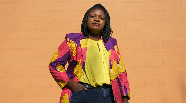 "We were preparing to staff up and rebuild the program, and while we were doing that, the Afghan crisis happened," said Aimee Zangandou, director of refugee and immigrant services at Inspiritus. (Elijah Nouvelage for The Washington Post)