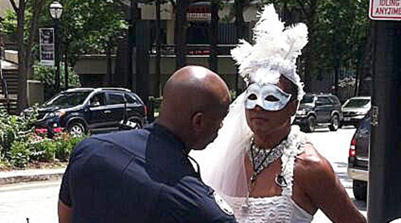 Bob Jamerson, more commonly known as “Baton Bob,” was arrested June 26 in Midtown, Atlanta police said. (Photo: Ben Martin/Special)