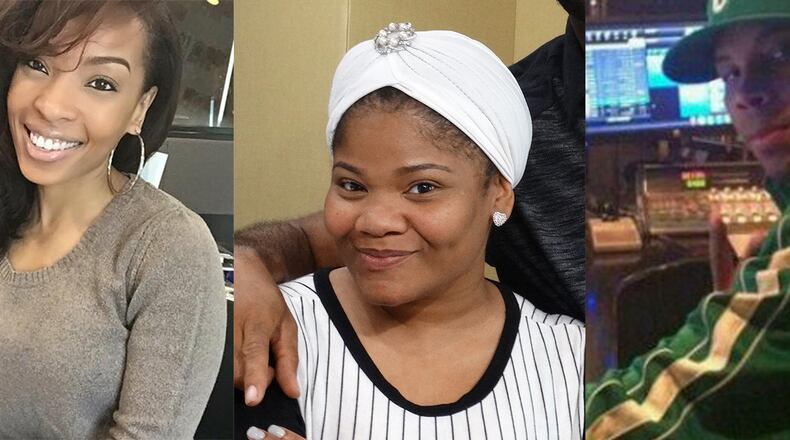 Changes in air shifts for Majic and Hot talent to accommodate budget cuts. CREDIT: (left-Facebook, center-Rodney Ho/rho@ajc.com, right- Twitter)