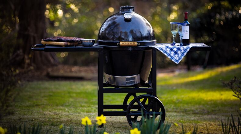 Goldens’ Foundry’s cast iron cooker is the equivalent of grandma’s cast iron skillet, so durable it can be passed down from generation to generation. CONTRIBUTED BY GFMCO