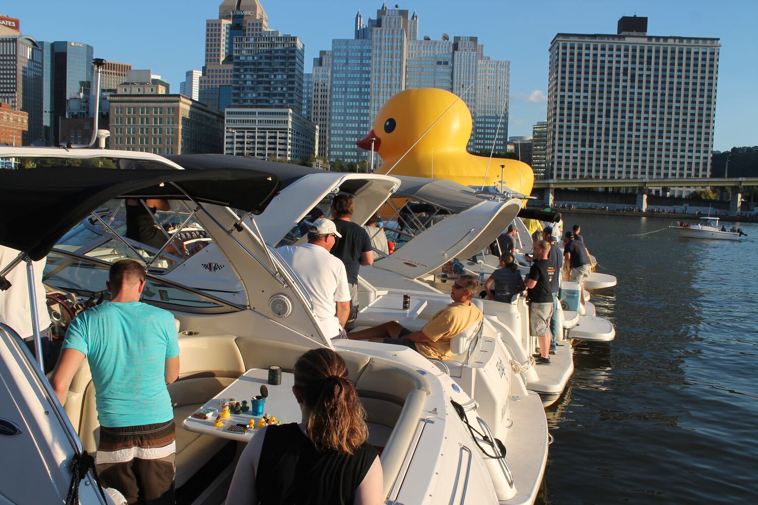 Rubber duck arrives in Pittsburgh