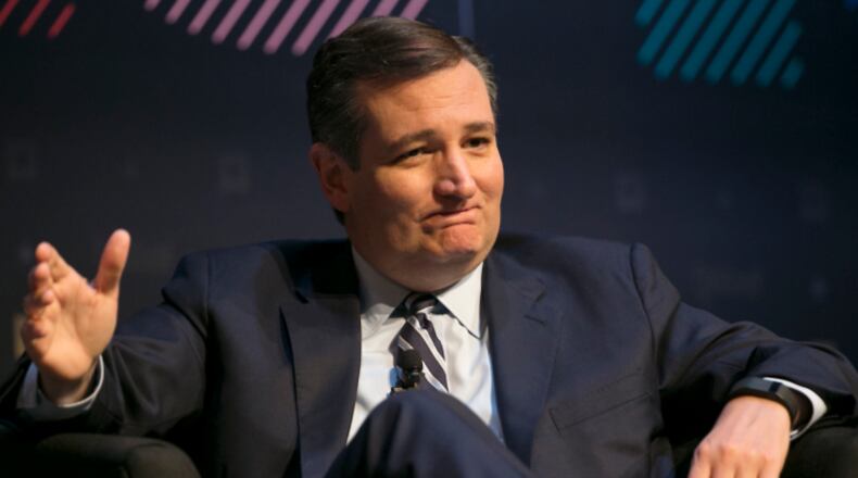 United States Senator Ted Cruz, takes part in a one on one as part of the Keynote North at the Texas Tribune Festival in Hogg Memorial Auditorium on the University of Texas campus Saturday afternoon September 24, 2016.
RALPH BARRERA/AMERICAN-STATESMAN
