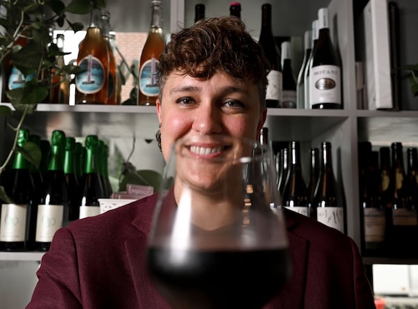 Jett Kolarik loves learning about wine. "It’s just a never-ending way of learning about history, geography and people." (Hyosub Shin/AJC)