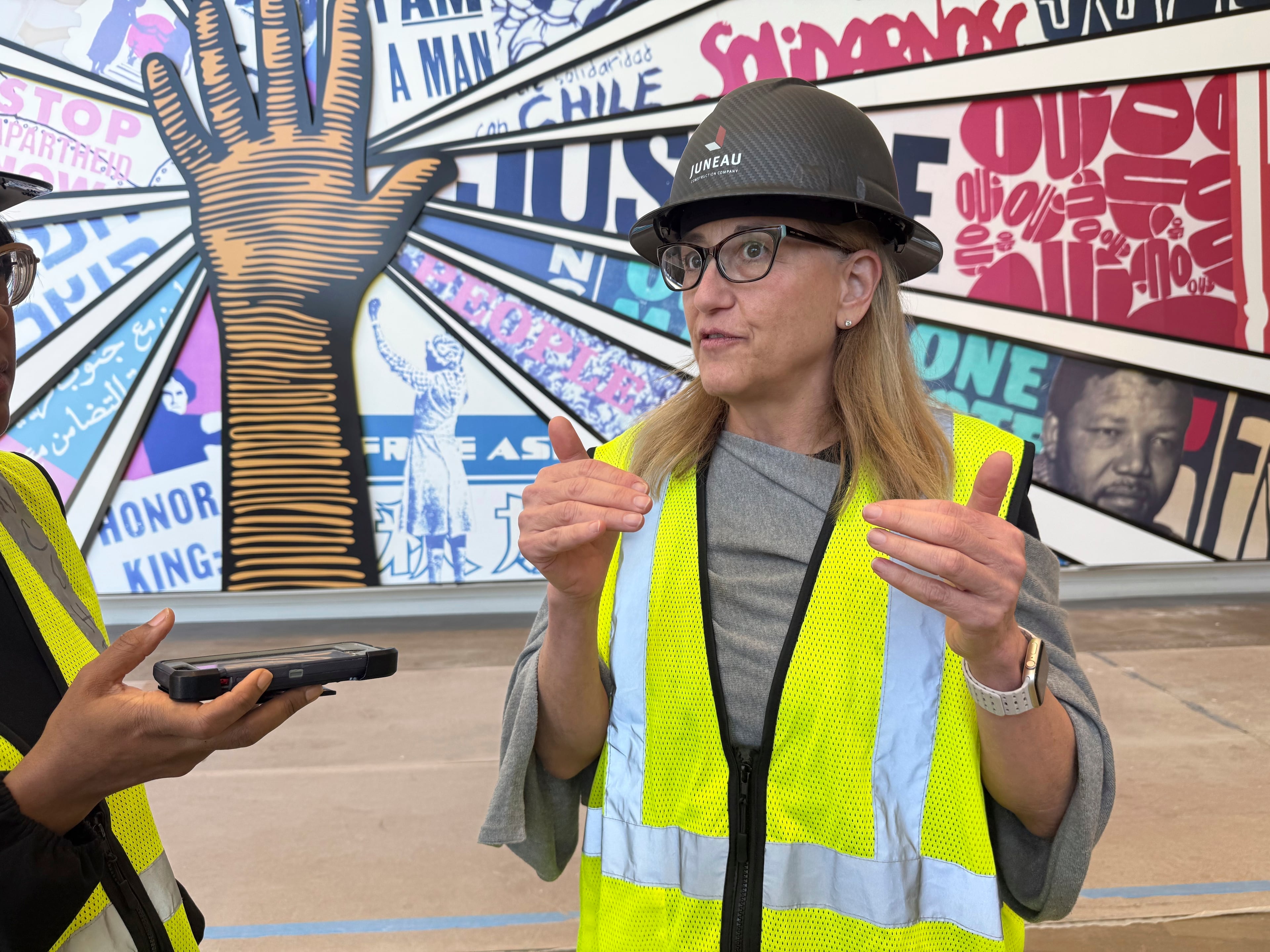 Jill Savitt, president and CEO of The National Center for Civil and Human Rights, discusses the center's latest renovations.