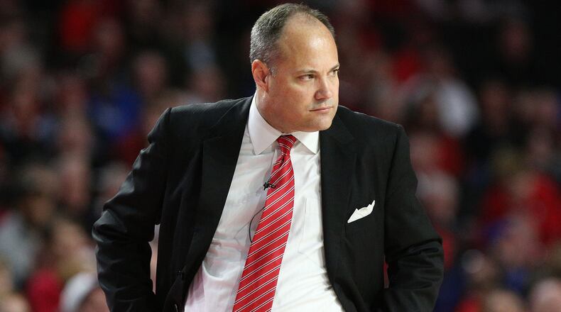 Georgia head coach Mark Fox has seen his team slide down the stretch of this season.