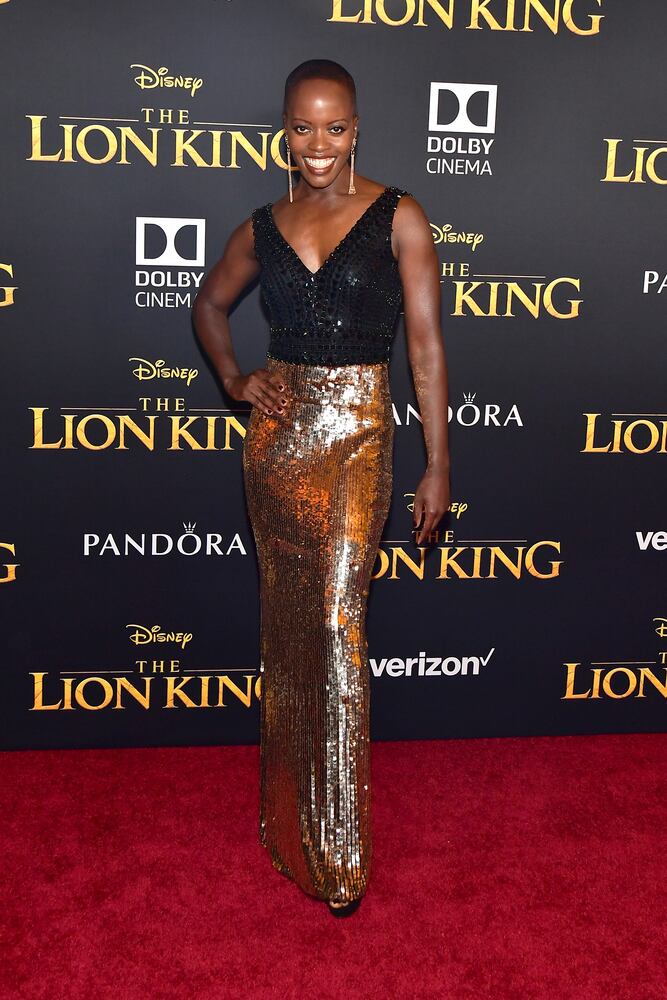 Photos: Beyoncé, Blue Ivy, other stars stun on 'Lion King' red carpet