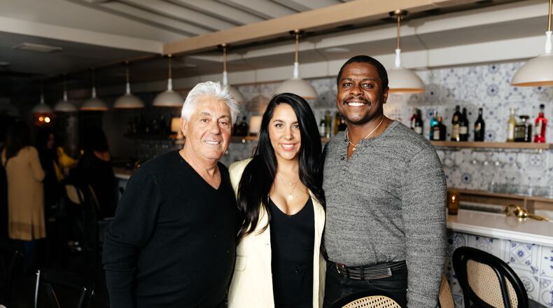 Antonio Noviello, Alessandra Noviello Hayes, and Micah Hayes
(Courtesy of Nino's Italian Restaurant / Drew Furr)