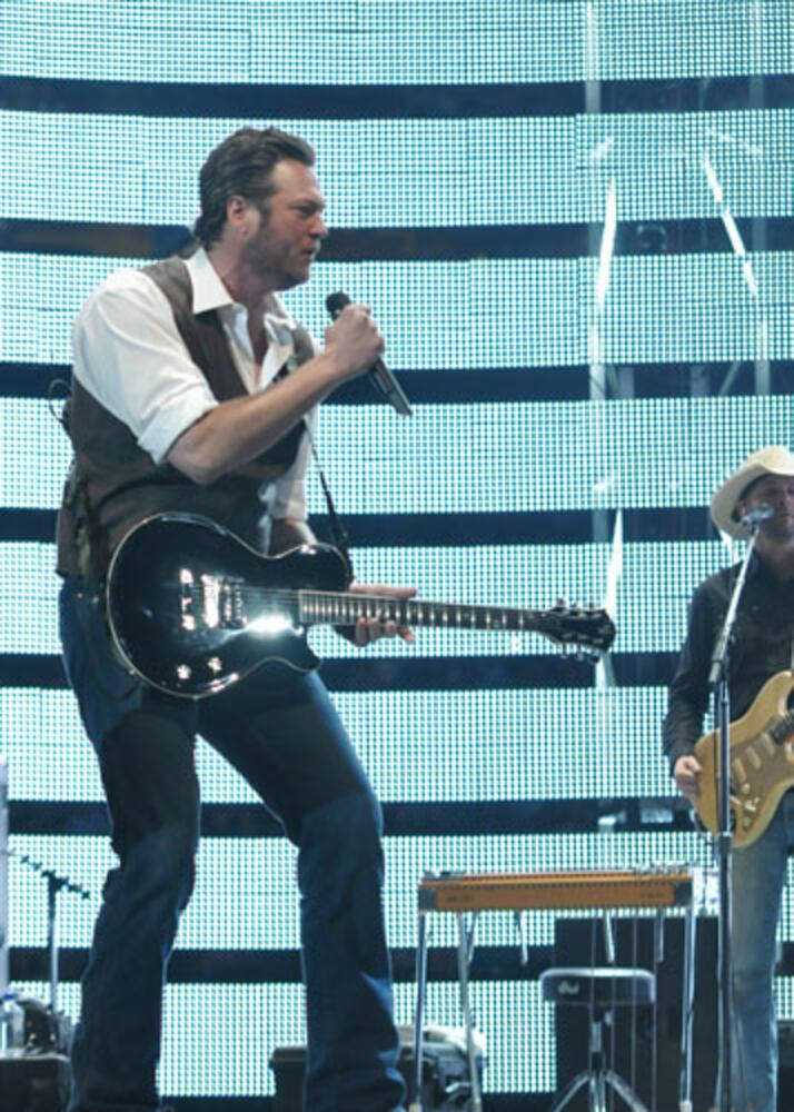 Blake Shelton at Rodeo Houston