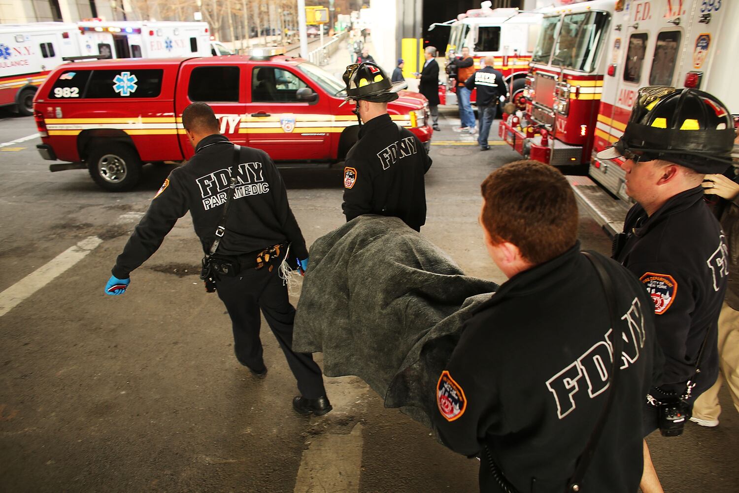 Photos from the scene