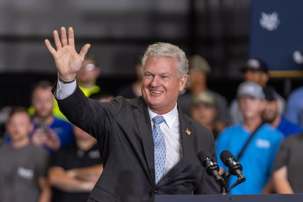 U.S. Rep. Mike Collins, R-Jackson, is running for the U.S. Senate. (Arvin Temkar/AJC)