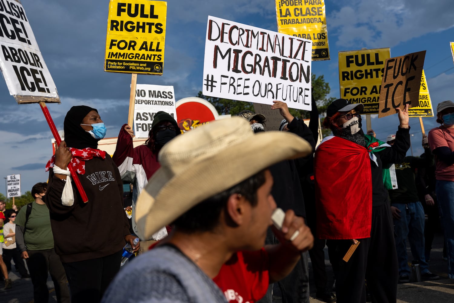 ICE protest photos

