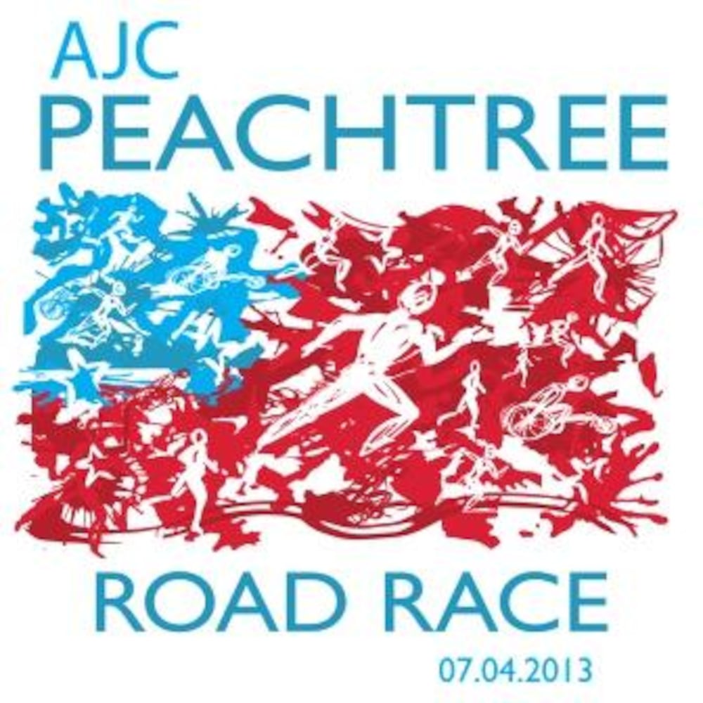 Peachtree Road Race T-Shirt Design Contest finalists