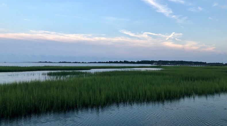 Paul Marshall submitted this photo of dusk at Wrightsville Beach, NC. Although Hurricane Florence wreaked havoc on Wilmington Island and the nearby beaches, the area rebounded in a short time. Tourism officials encourage visitors to spend some time at the beautiful beaches, watch the decorated boat parades at holiday flotillas, and browse for coastal-centric gifts at holiday markets by the sea.