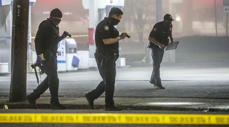 February 11, 2021 Atlanta: A man was rushed to a hospital in critical condition Thursday morning, Feb. 11, 2021 after he was shot outside a gas station in southwest Atlanta. He was one of two men shot inside an SUV at a Chevron on the corner of Martin Luther King Jr. Drive and Peyton Road, according to Atlanta police.