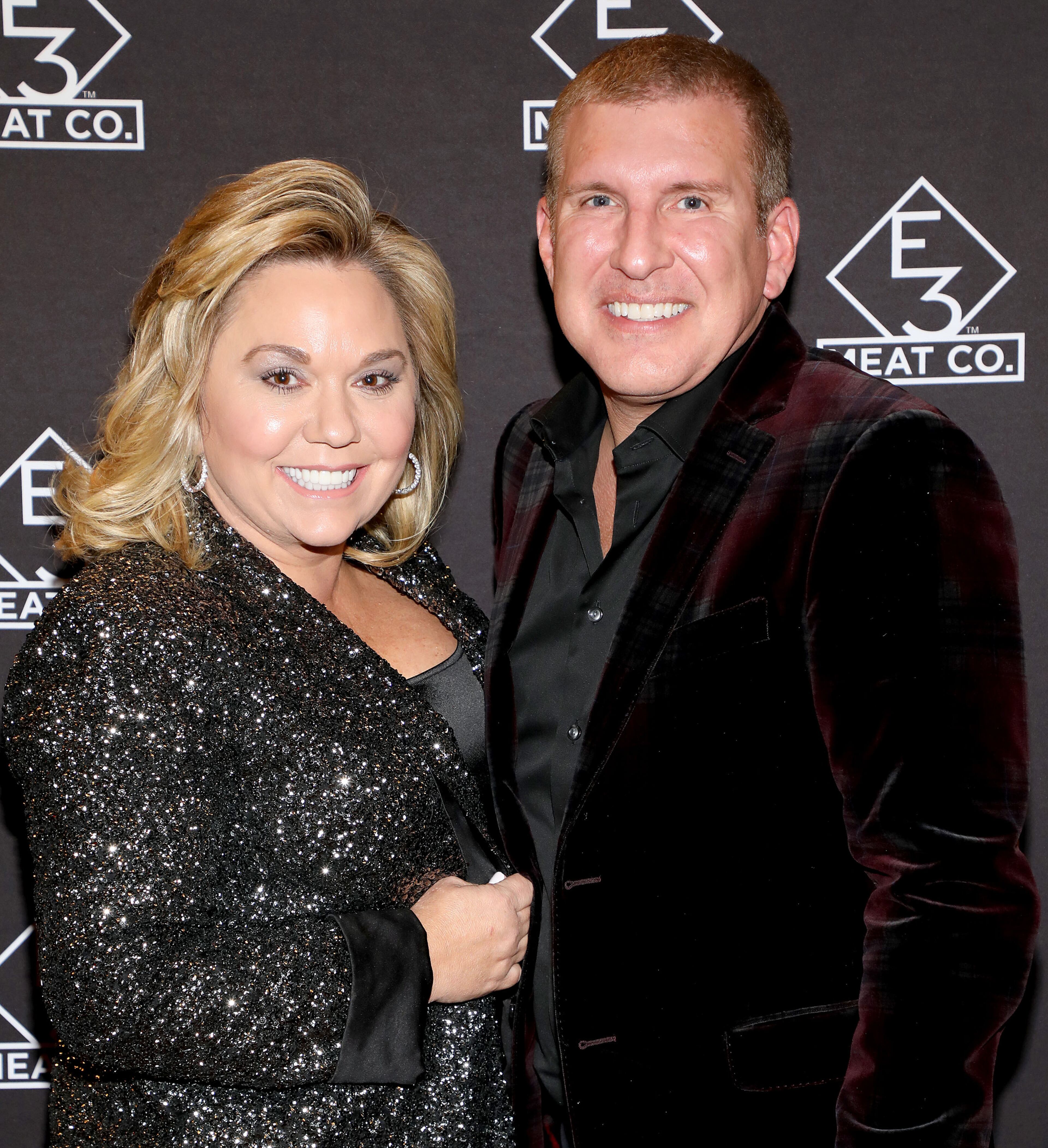 Julie Chrisley, left, and Todd Chrisley attend the grand opening of E3 Chophouse Nashville on Nov. 20, 2019, in Nashville, Tennessee. (Danielle Del Valle/Getty Images for E3 Chophouse Nashville/TNS)