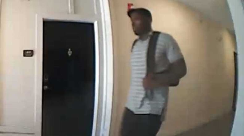 Atlanta police say this man is a suspect in the death of Alex Newton, an East Atlanta Village resident who was killed in after walking in on a burglary. (Credit: Atlanta police)