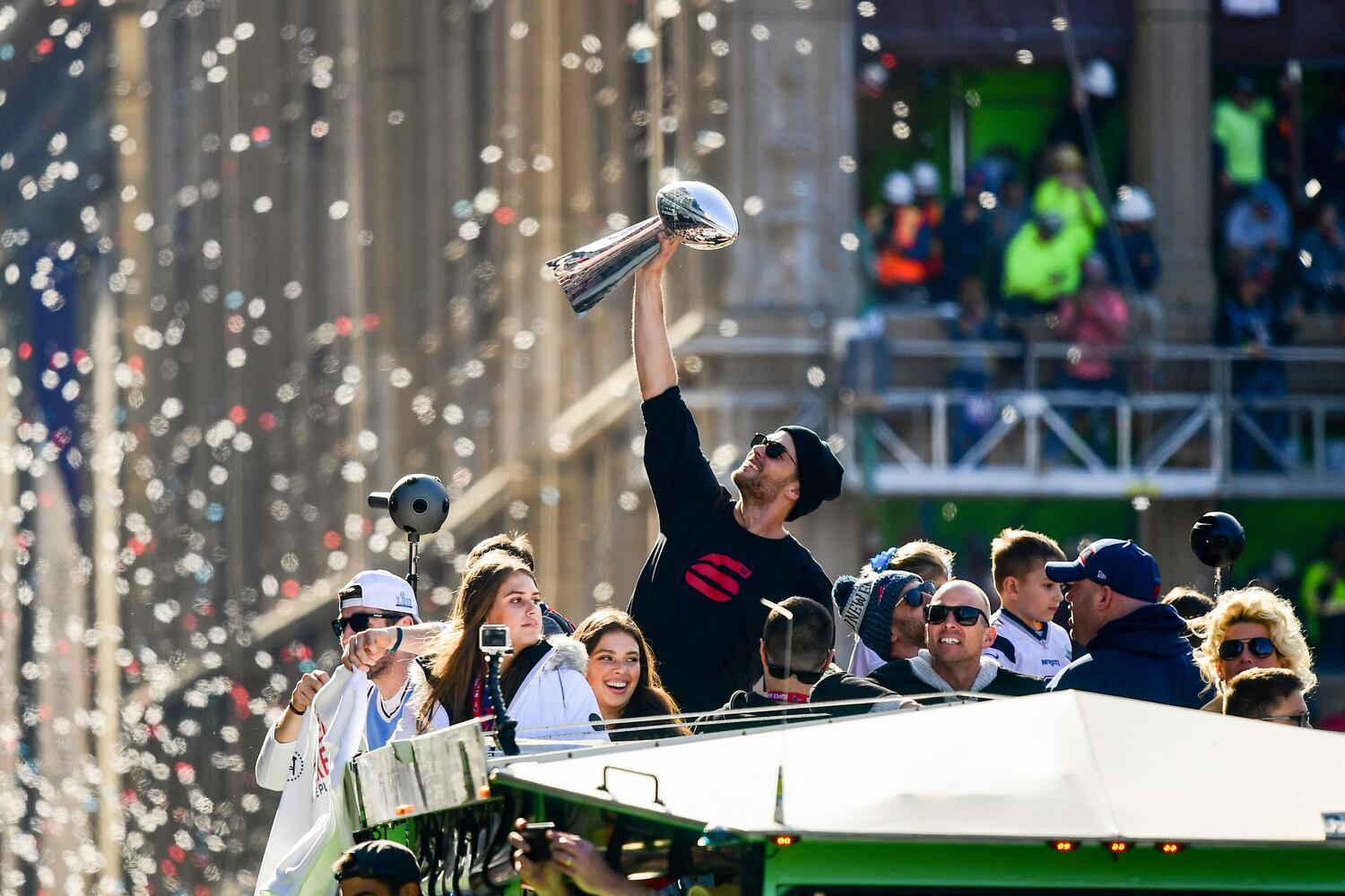 Photos: Patriots celebrate winning Super Bowl