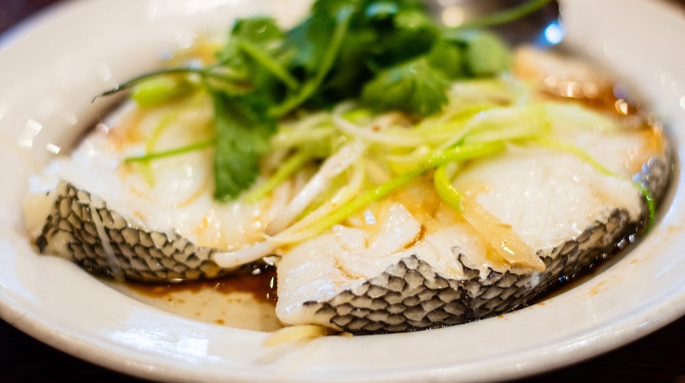 Bo Bo Garden serves an excellent dish of steamed sea bass. CONTRIBUTED BY HENRI HOLLIS