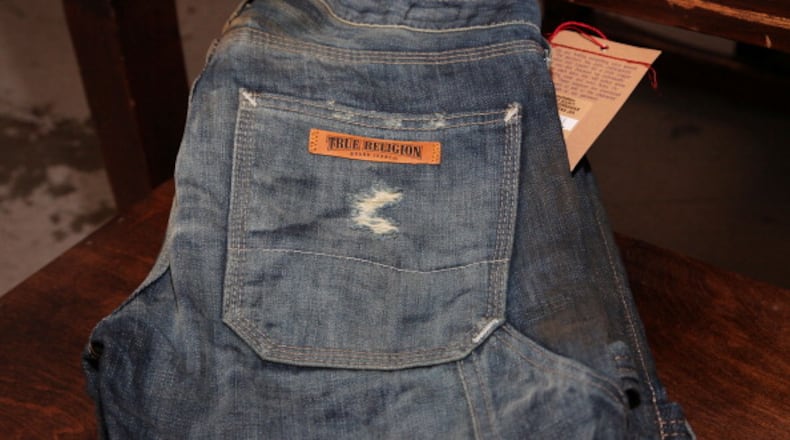 NEW YORK, NY - SEPTEMBER 09: A view of True Religion brand products at the GQ & Nordstrom Launch Pop-Up Store at Nordstrom's Treasure & Bond Store on September 9, 2012 in New York City. (Photo by Rob Kim/Getty Images GQ)
