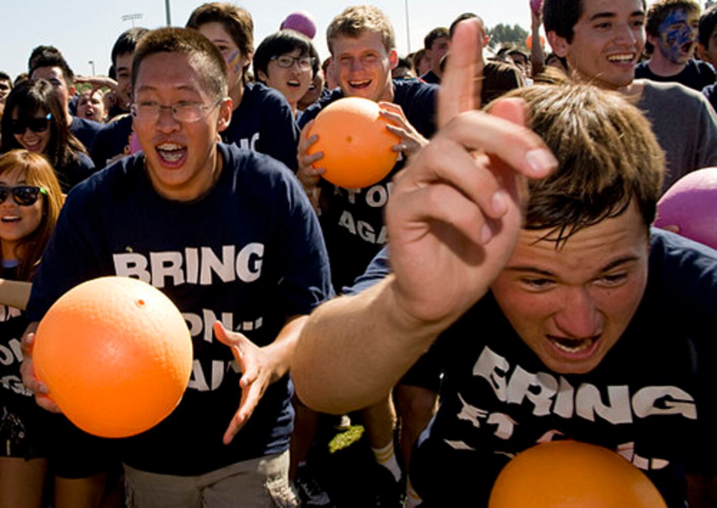 World's largest dodgeball game