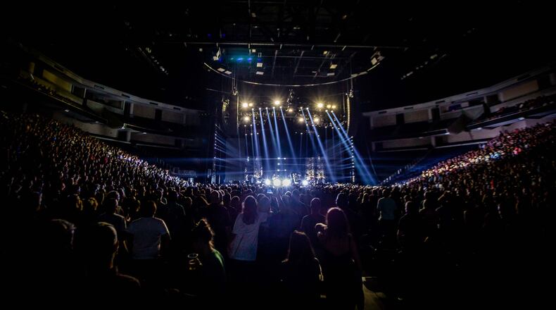 Infinite Energy Arena is planning to host full-scale concerts this year. The Smashing Pumpkins performed at the venue in 2018. Courtesy of Ryan Fleisher