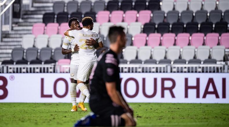 Atlanta United and Inter Miami played to a 1-1 draw on Wednesday in Fort Lauderdale.