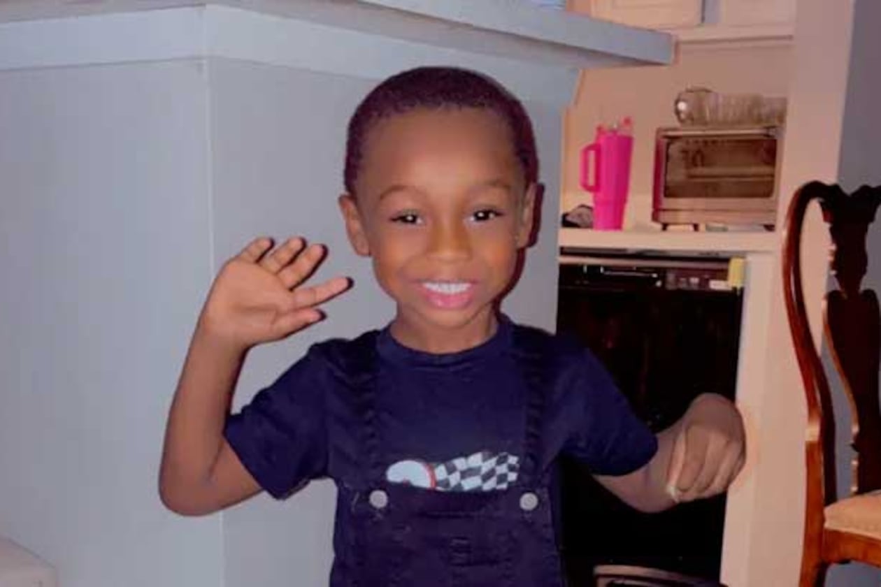 Armani Lyons, 3, was shot and killed last weekend at a southwest Atlanta apartment. Two people have been charged in his death.